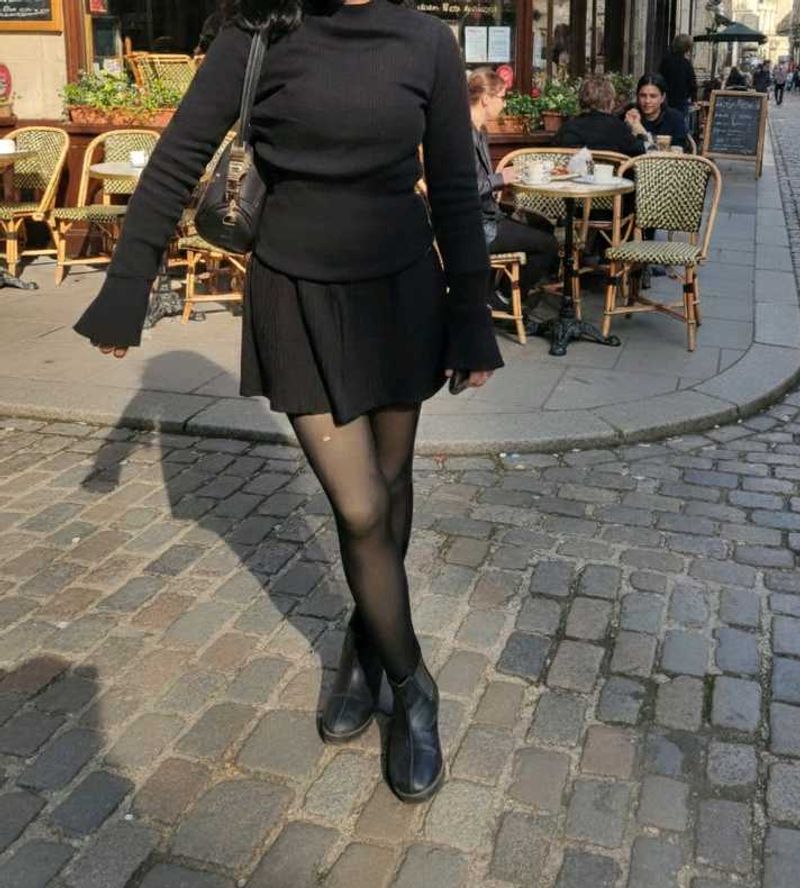 Two Piece Black Outfit