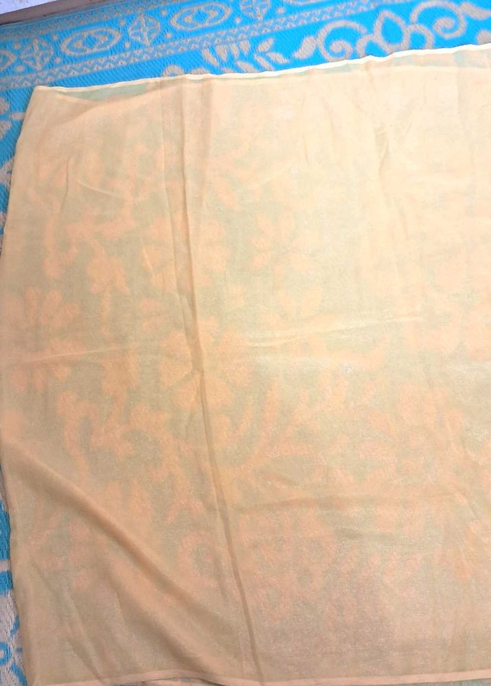 Yellow  Saree Festive.