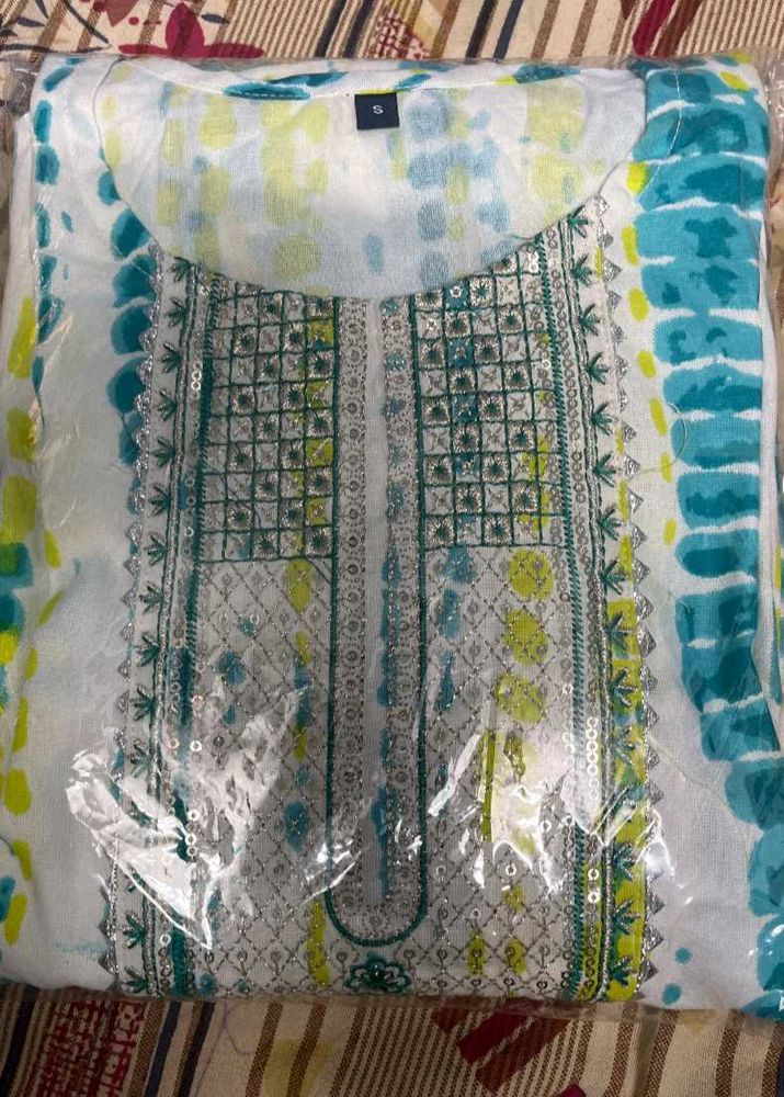Elegant Embroidered Kurta