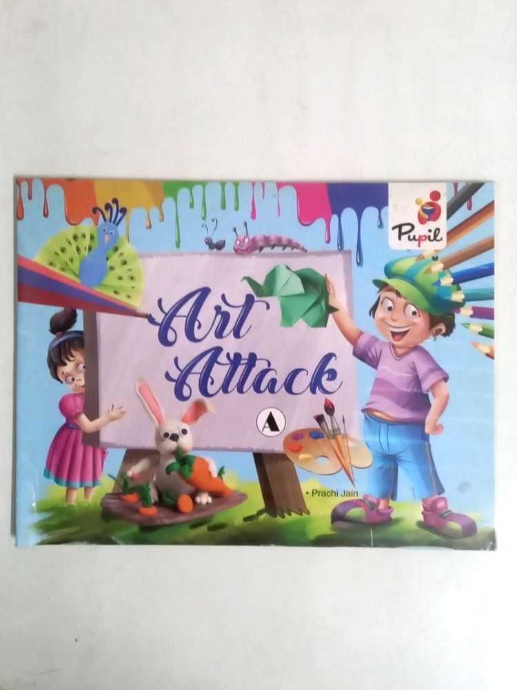 Art Attak : Colouring Book For Kids