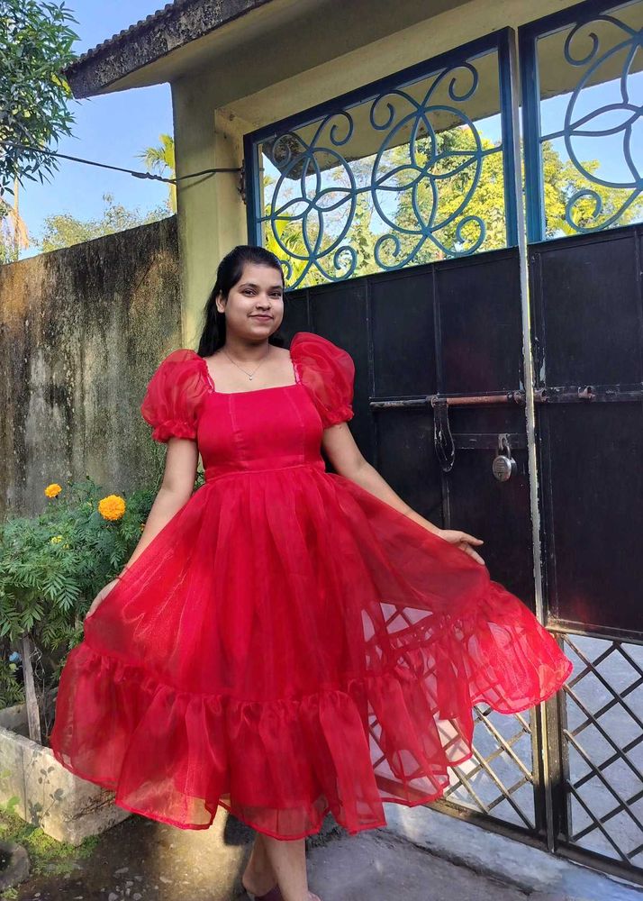 Red Cloud Dress