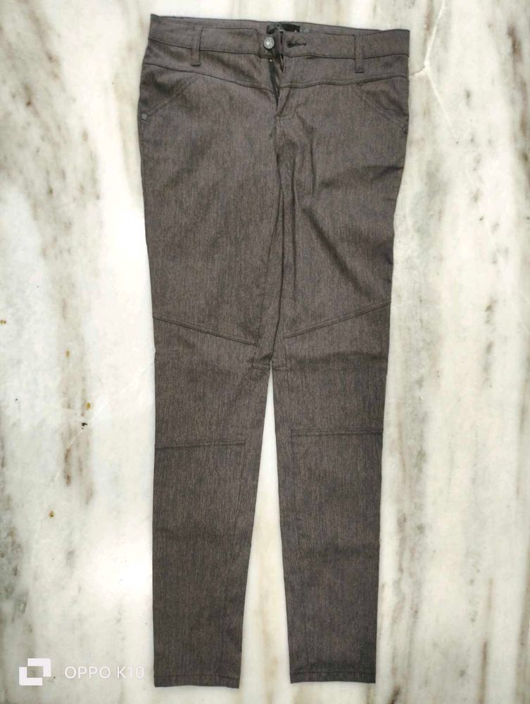 Casual Coffee Brown Colour Pants