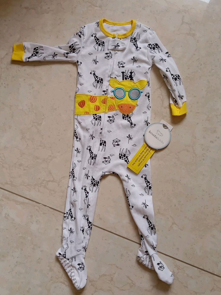 Unisex Full Sleeve Bodysuit For Baby