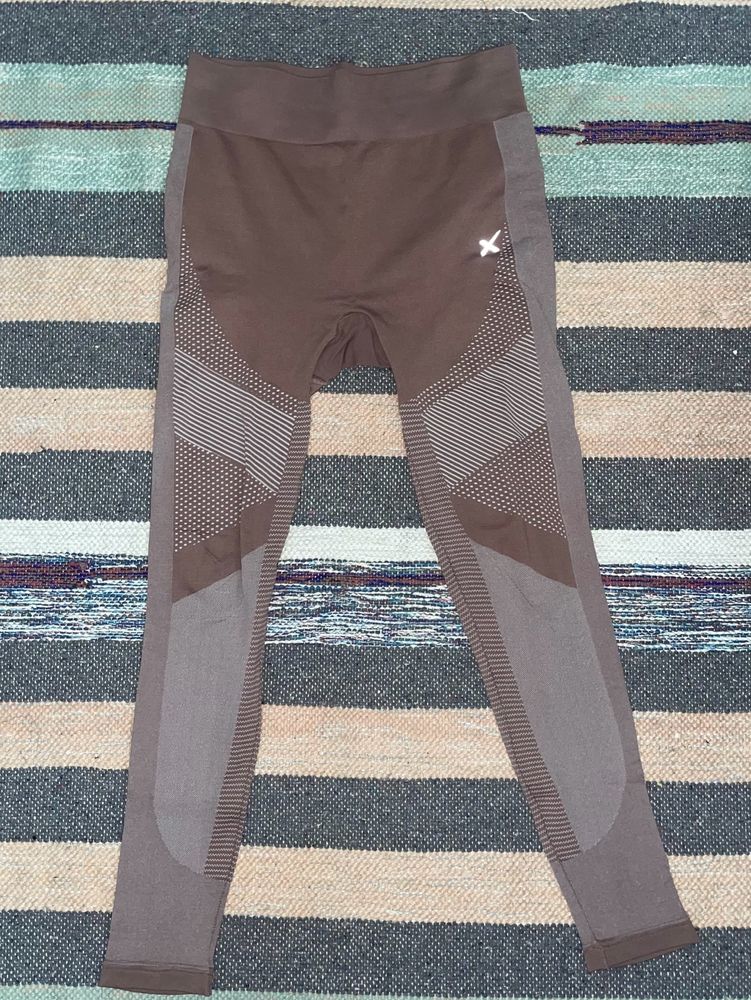 Hrx Yoga Pants + Blue Yoga Mat