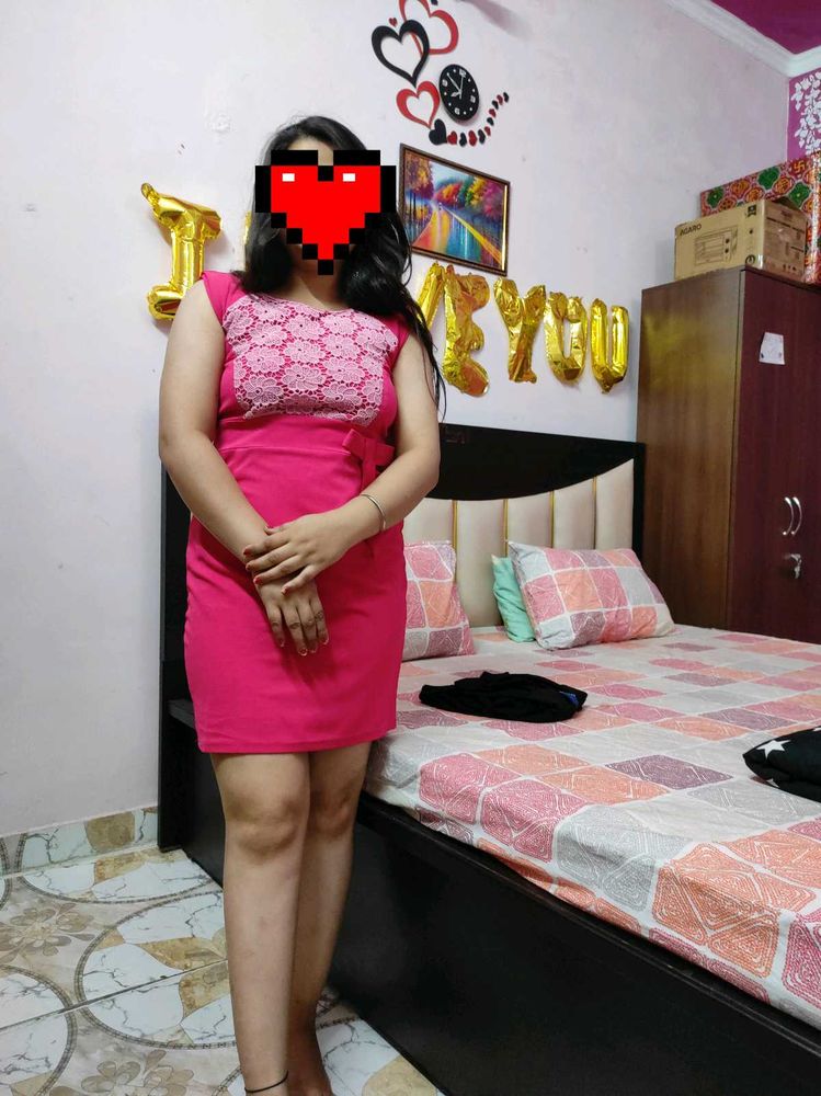 Rose Pink Bodycon Dress