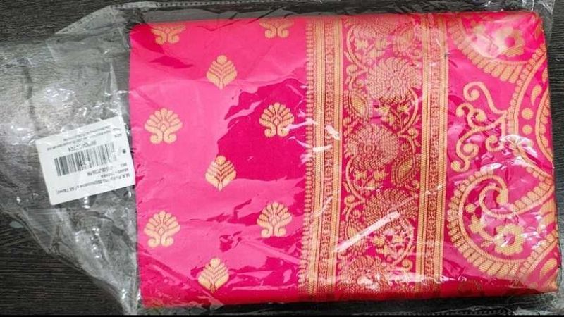 Fabulous Brand New Cotton Silk Jacquard Saree