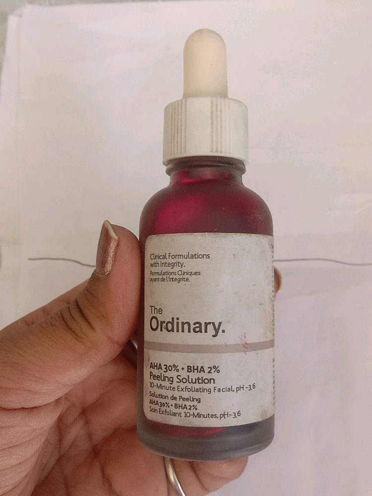 AHA 30% + BHA 2% Peeling Solution For Pigmentation