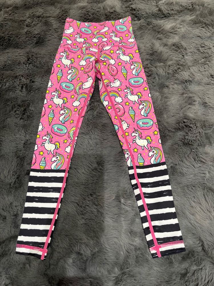Fun Unicorn Print Leggings