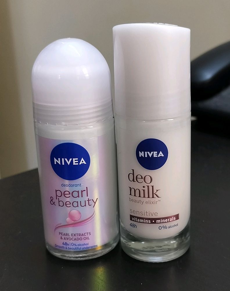COMBO: Nivea Roll On Deodorant Set Of 2