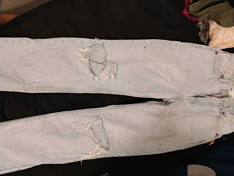 Distressed Zara Denim