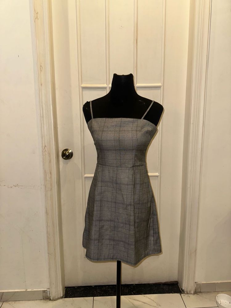 Korean Plaid Dress