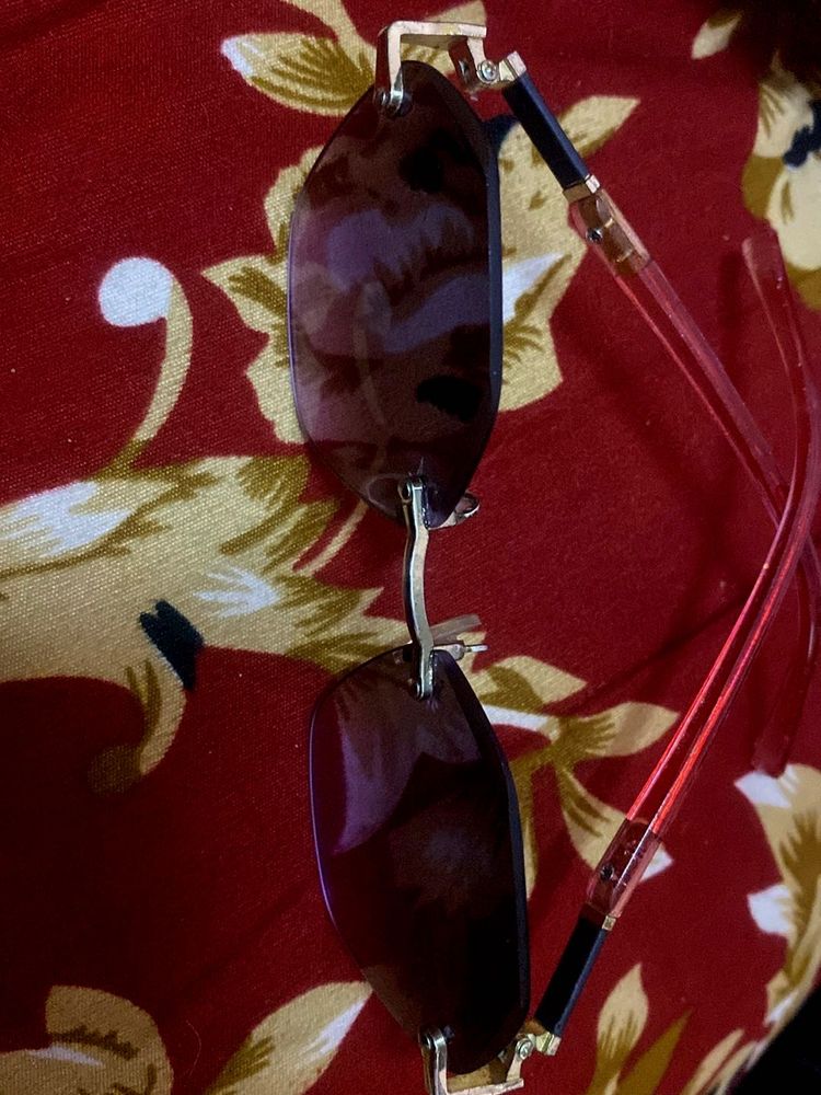 Vintage Rimless Sunglasses