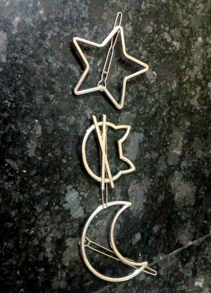 Cute Hair Clip Set Pack Of 3
