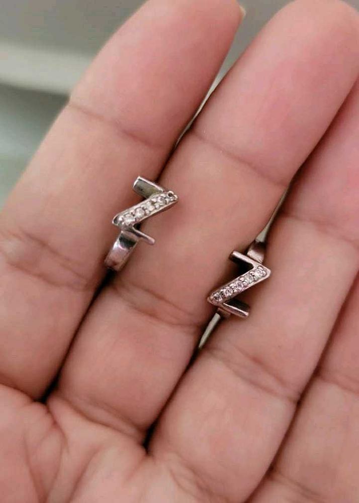 Sterling Silver 92.5 Hoop Earrings
