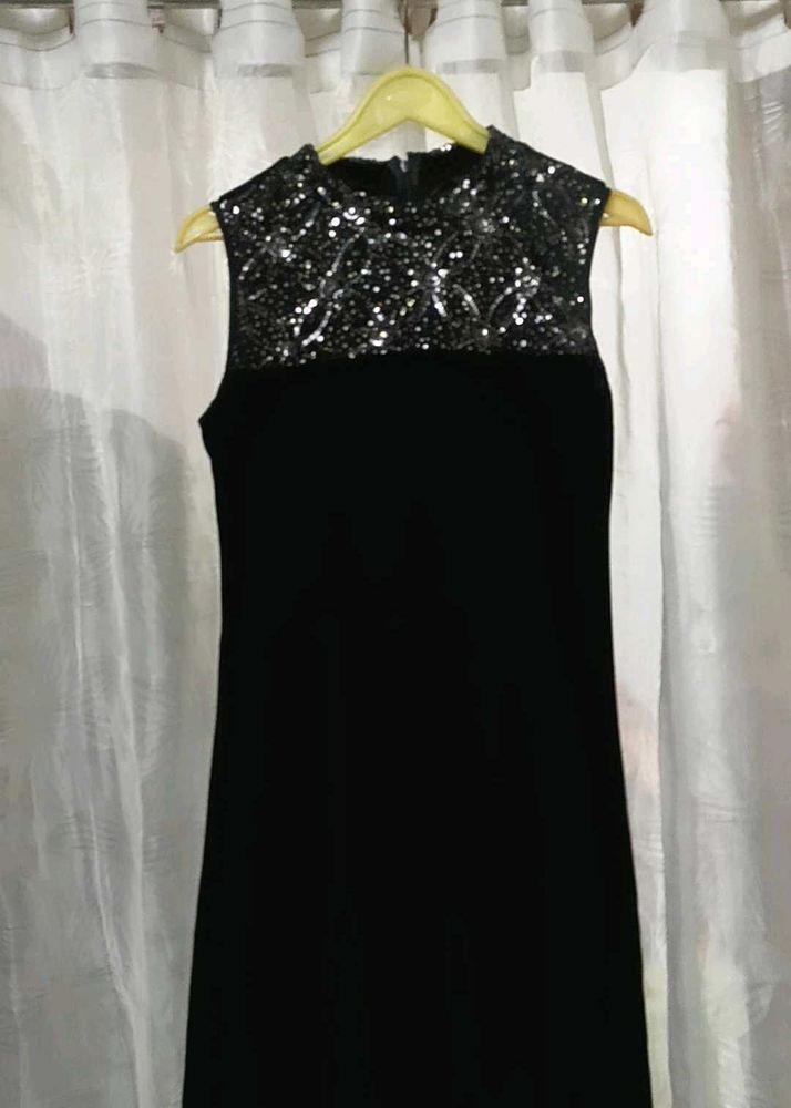 Black Sequence Dress