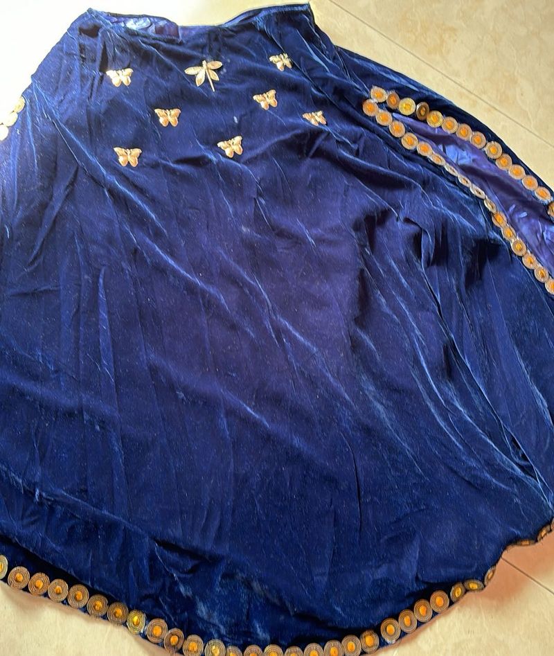 Style Navy Blue Cape