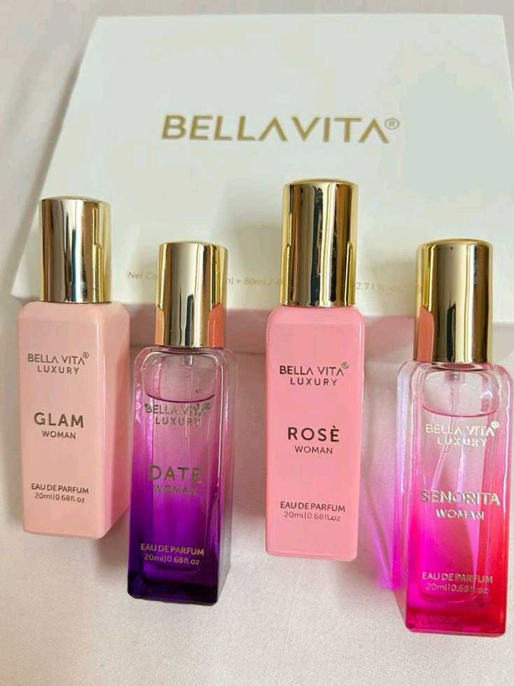 BELLAVITA Luxury Perfume Gift Set - 4 EDPs