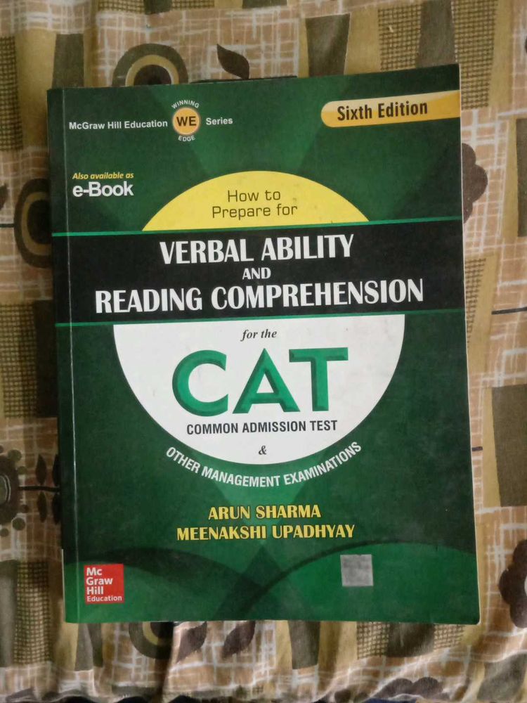 Verbal Ability CAT Book