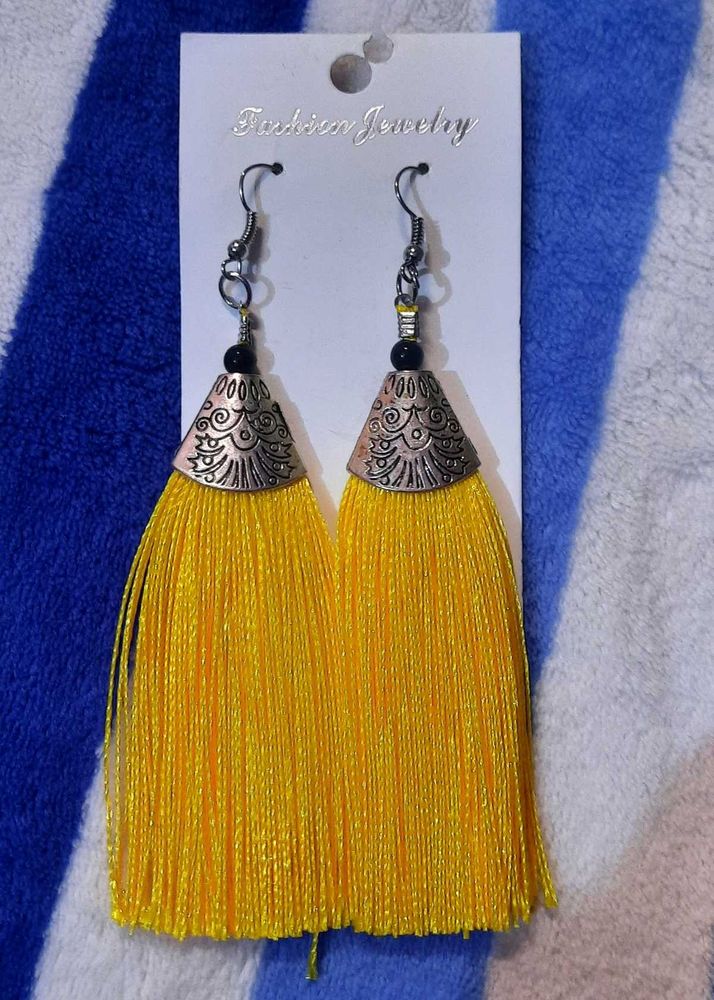 Long Tassel Earrings