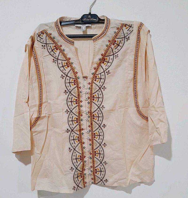 Embroidered Top