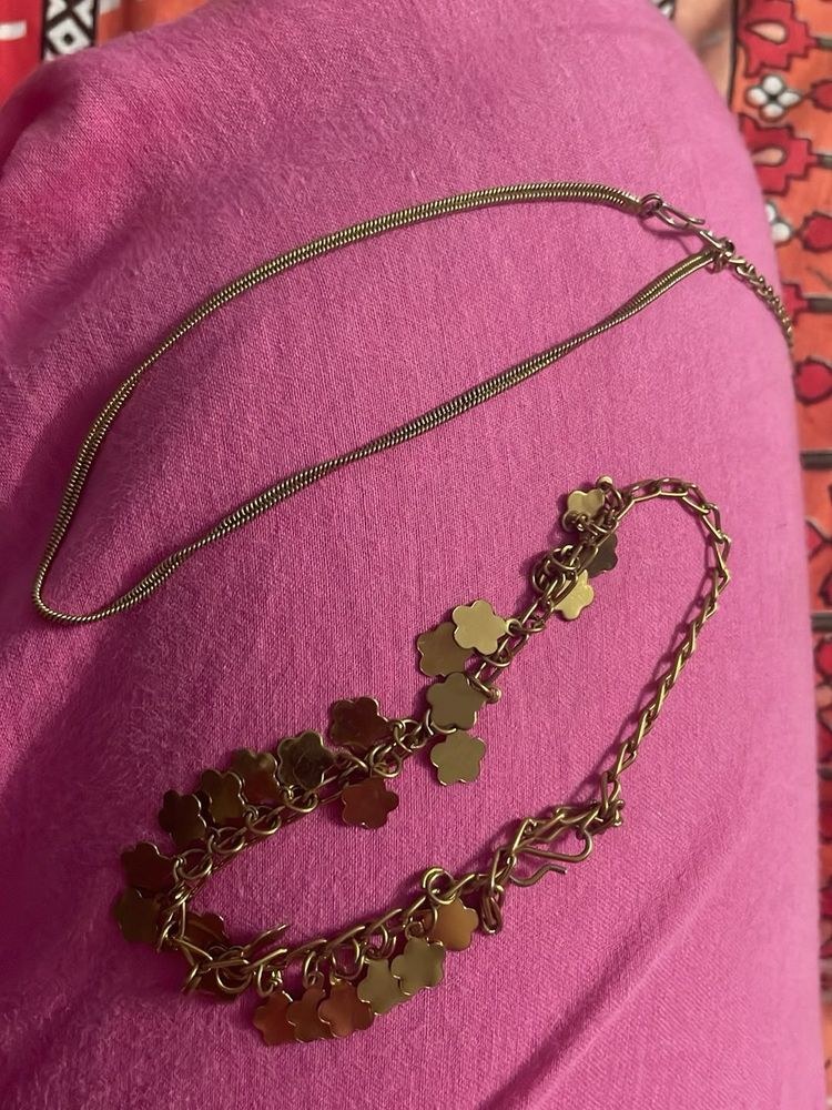 Set Of 2 Anklets