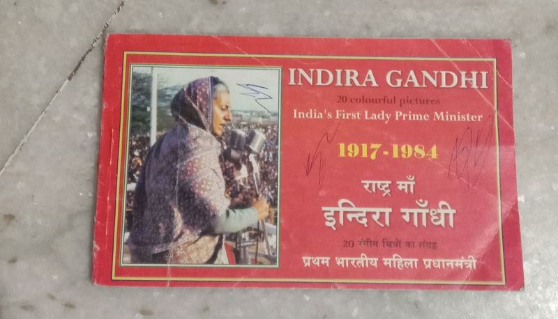 Indira Gandhi' Book