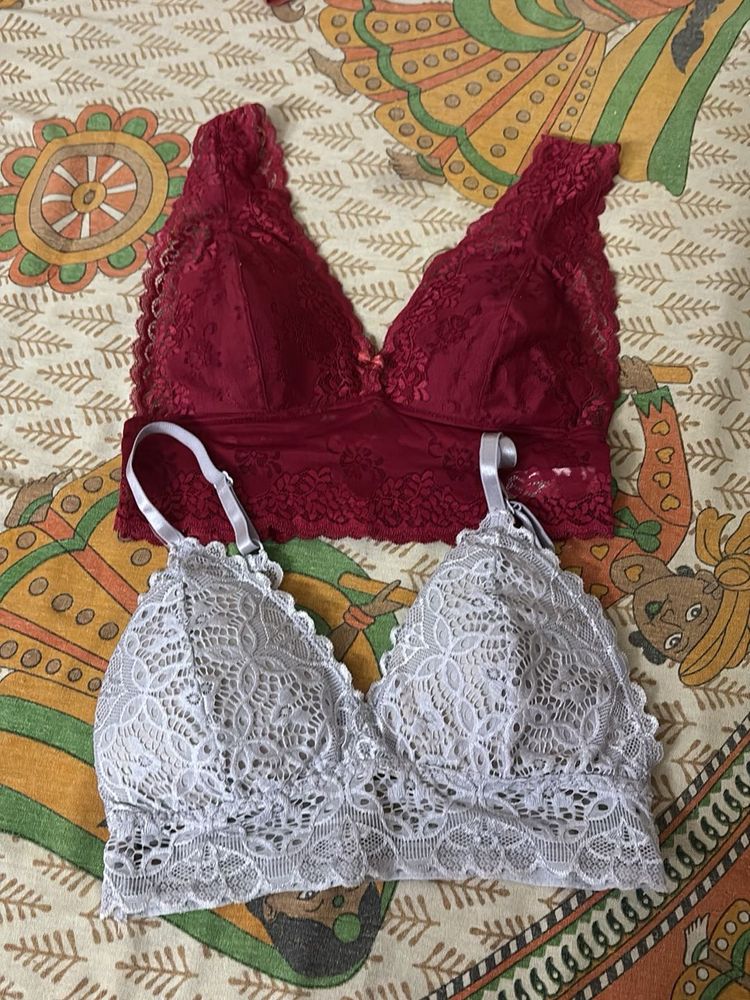 Lace Bralettes Set