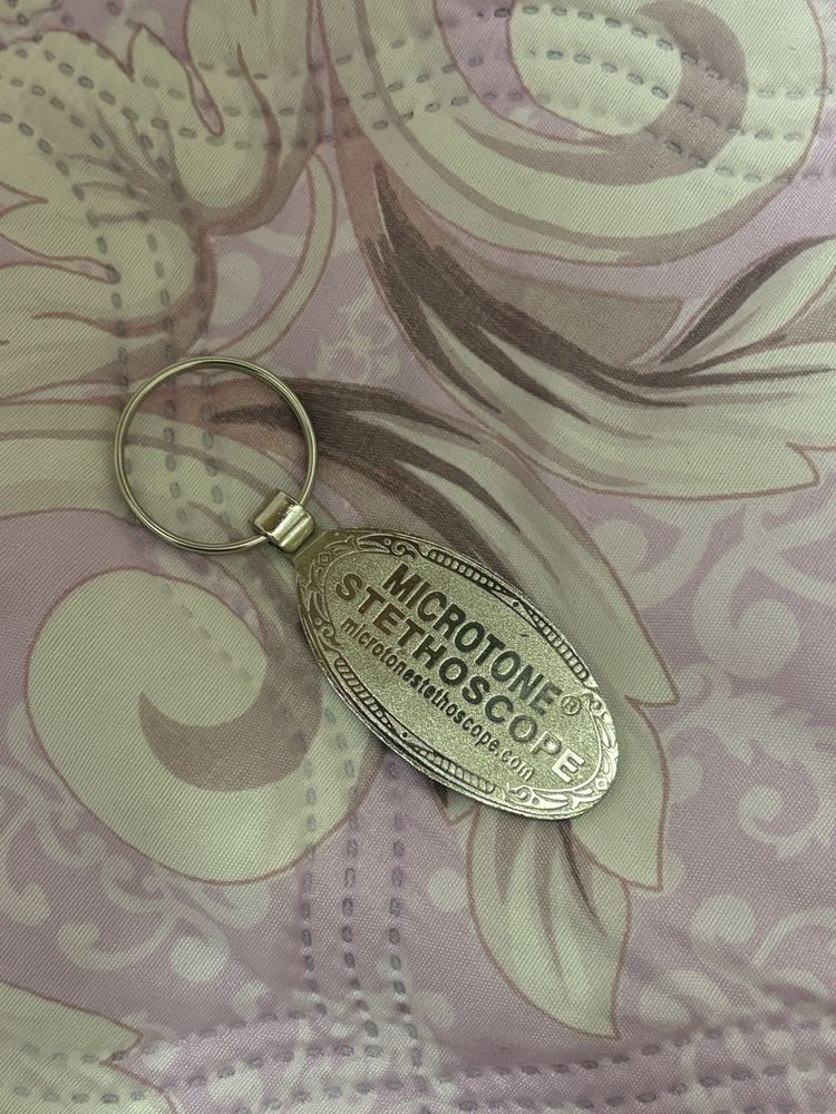 Microtone Metallic Keychain