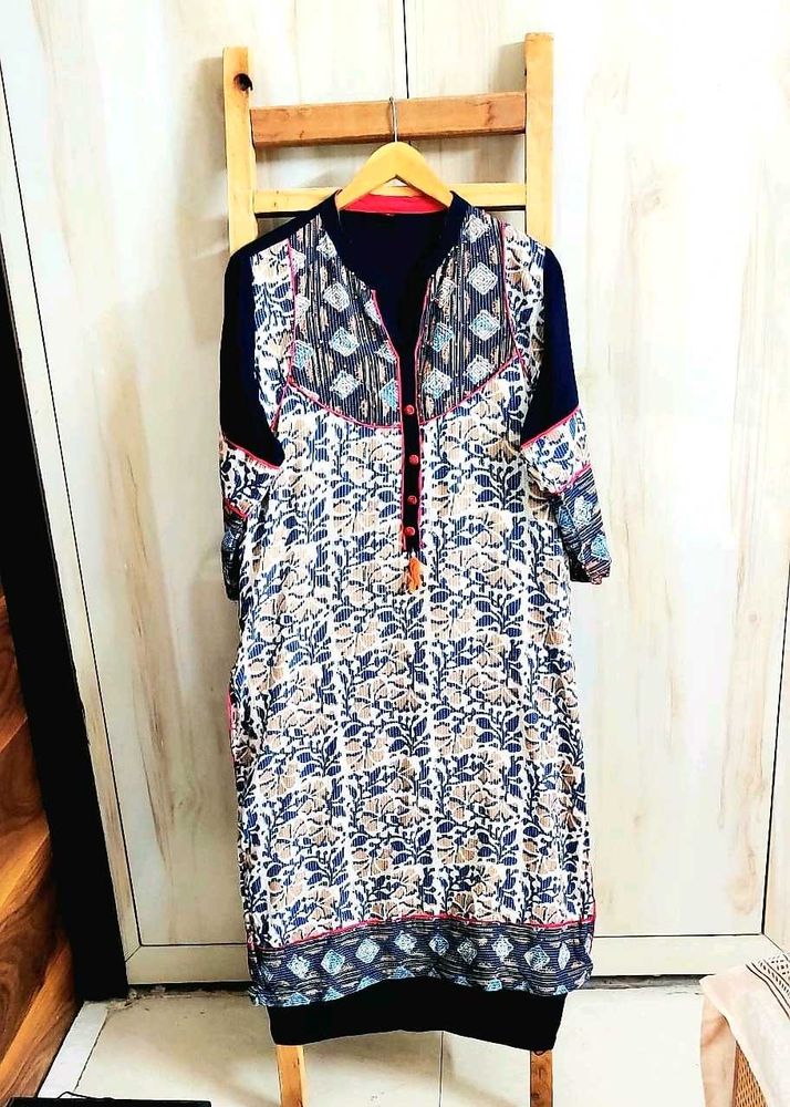 Printed Cotton Kurti Size-42