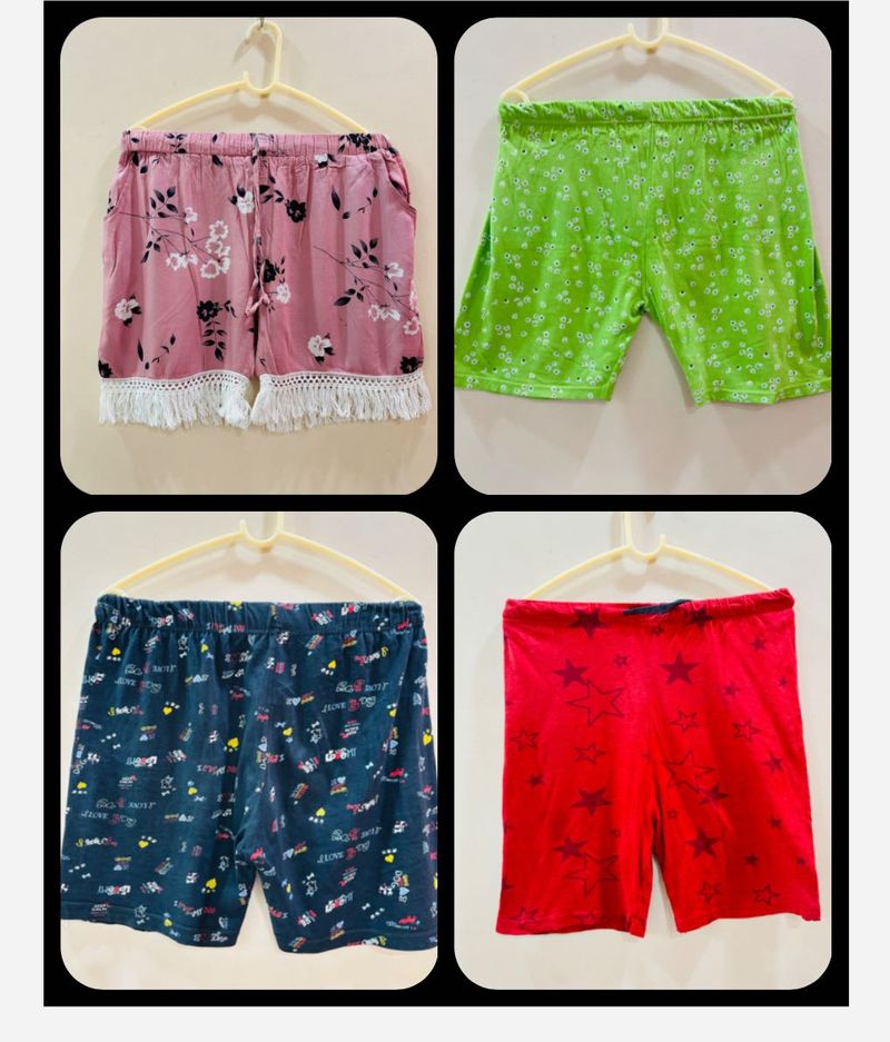 Mix &amp; Match Shorts - Set of 4