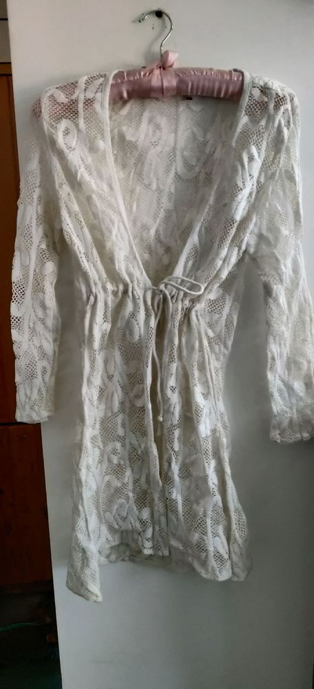 Lace  beach overlay dress