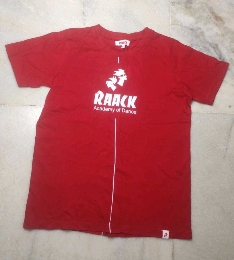 Red RAACK Academy Tee