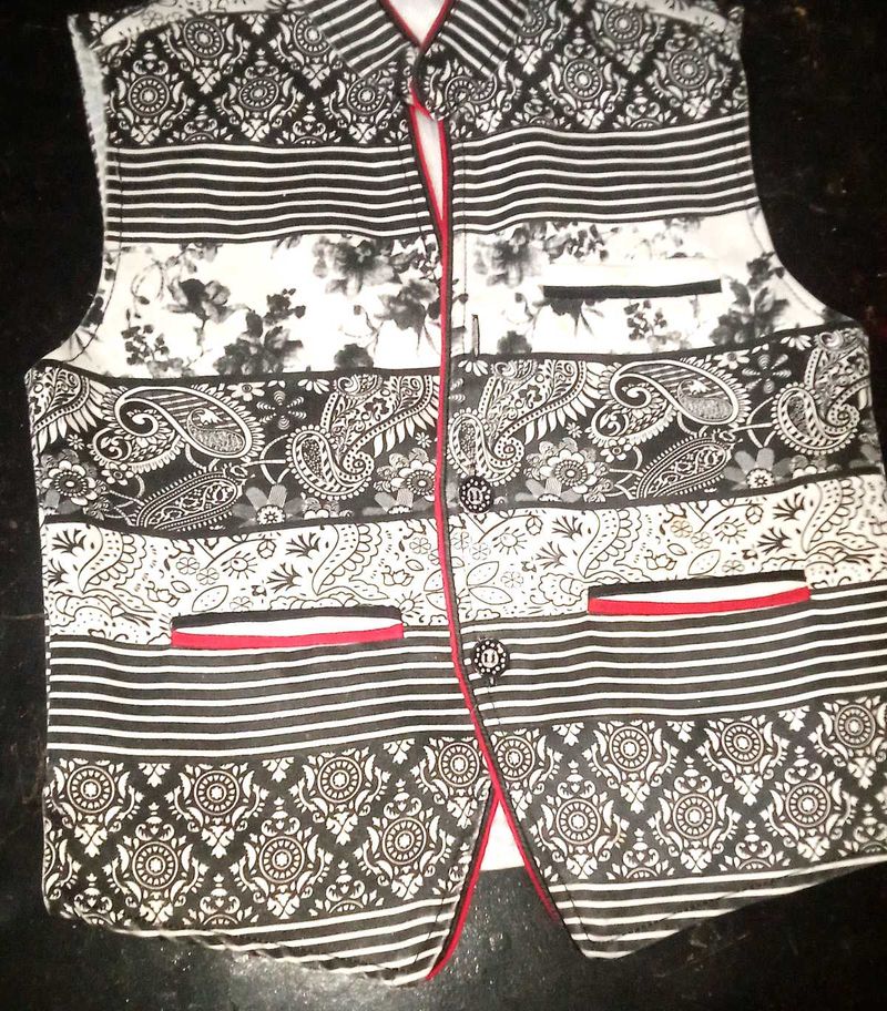 Kurta Jacket For Boy&#39;s ( Unique Piece )