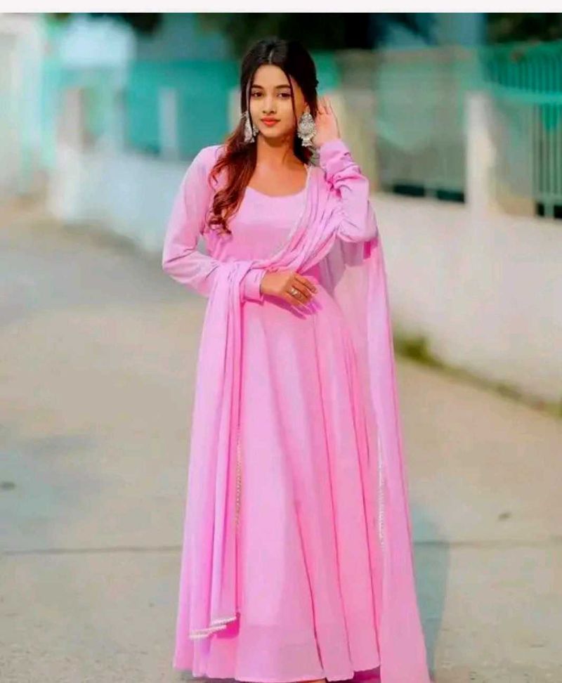 Elegant Pink Kurta Set