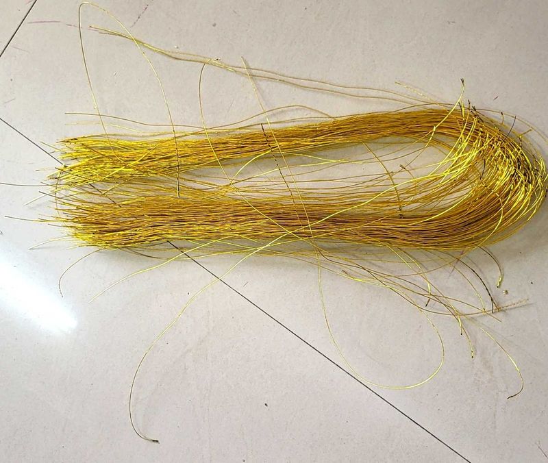 Gold Colour Thin Strings For DIY