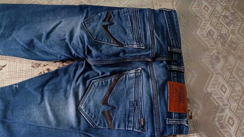 Stylish Blue Denim Jeans