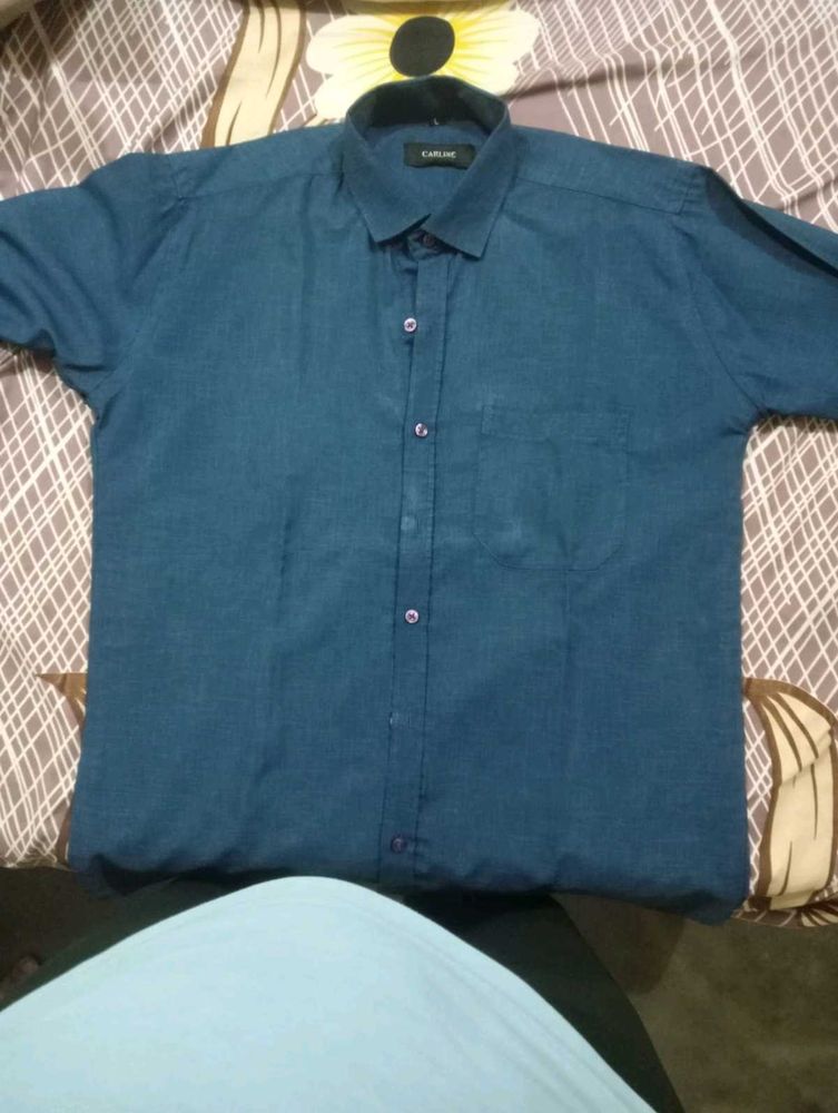 Blue Casual Shirt