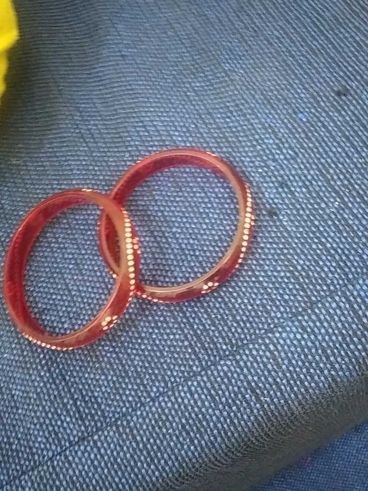 Red Bangles (Set of 2)