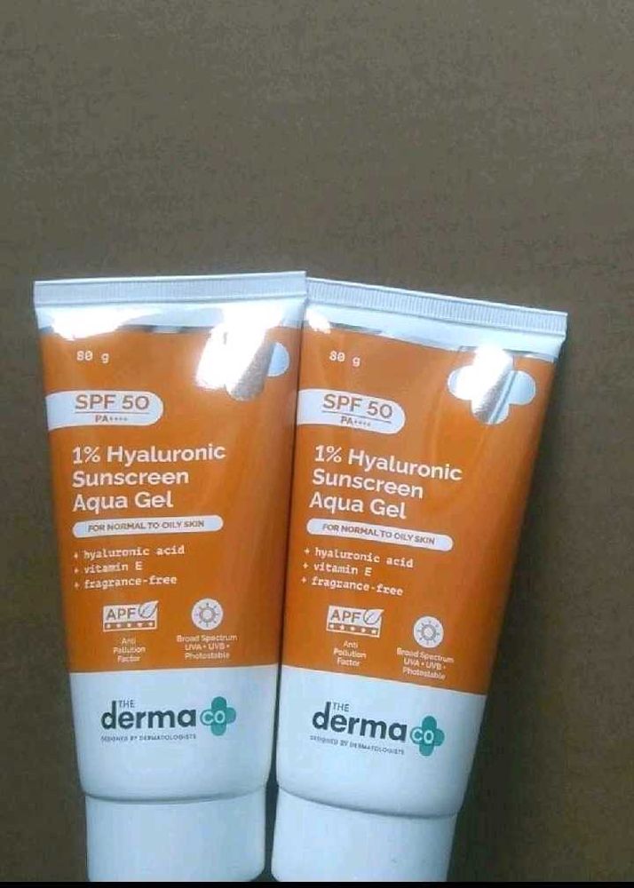 Derma Co Sunscreen Aqua Gel SPF50