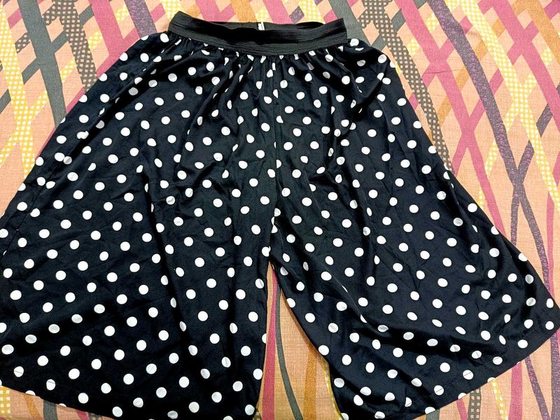 Polka Dot Midi Culottes
