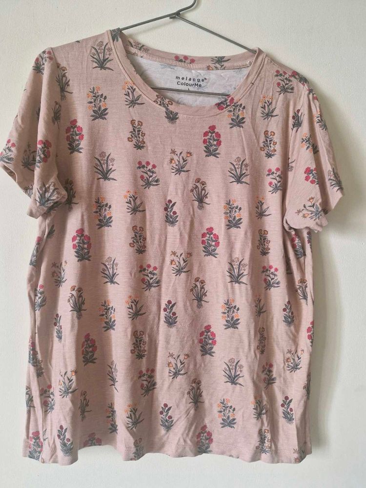 Floral Print T-Shirt