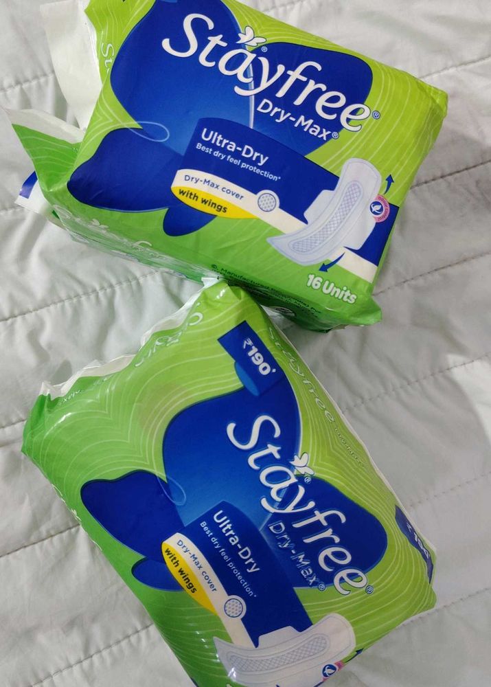 Stayfree Dry Max XL Pads (Pack Of 2)