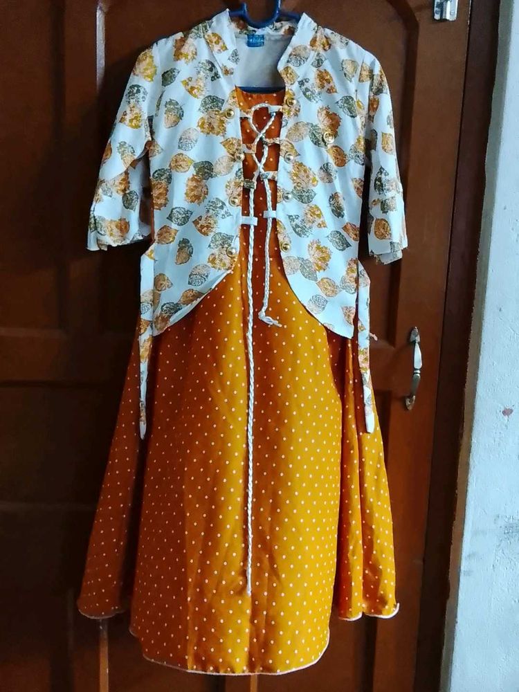 Cute Polka Dot Dress with Jacket