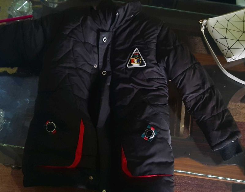 New Kids' Black Padded Jacket