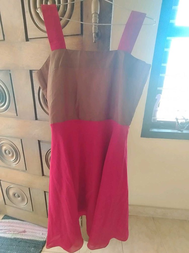 Chic Color Block Dress