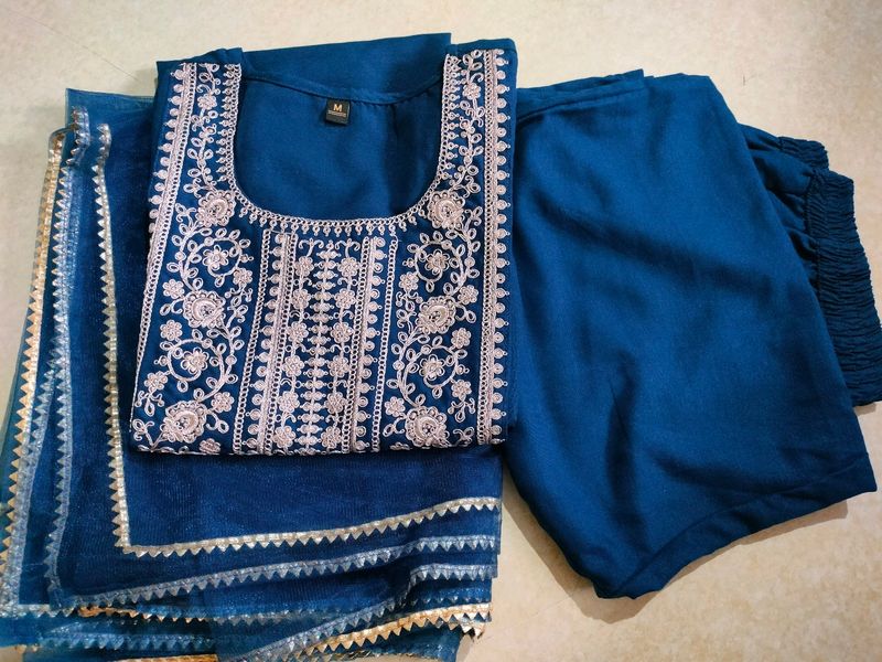 Navy Blue Kurta Set✨