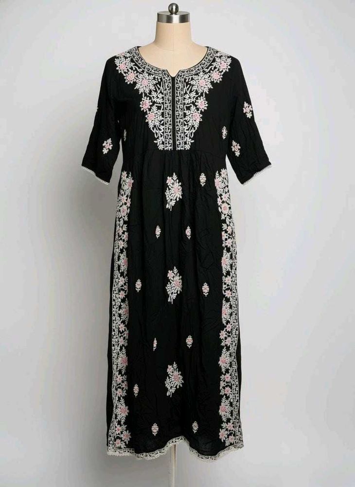 Elegant Embroidered Kurta