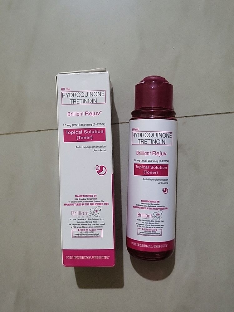 Brilliant Rejuv (Toner) With Cover