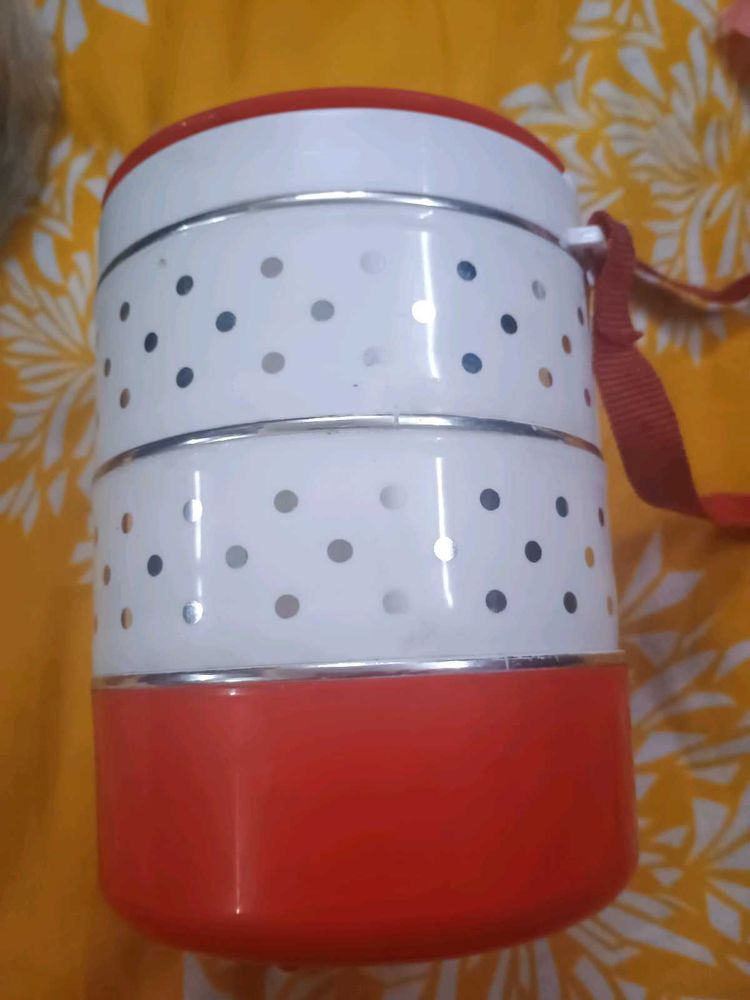 New Unused 3 Piece Tiffin