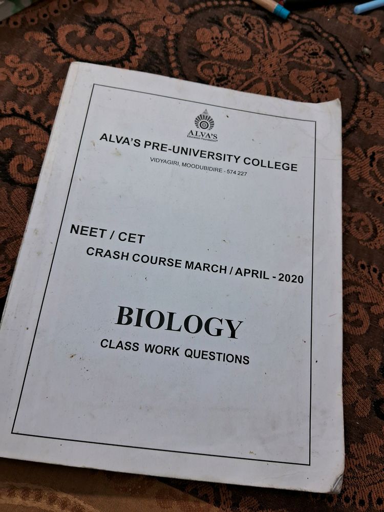 Biology Practice Questions Class 11th And 12th